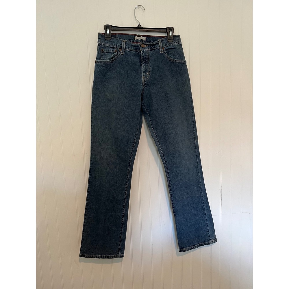 Levis 550 Relaxed Bootcut Jeans Womens 6M Medium Wash Blue Denim Hi-rise